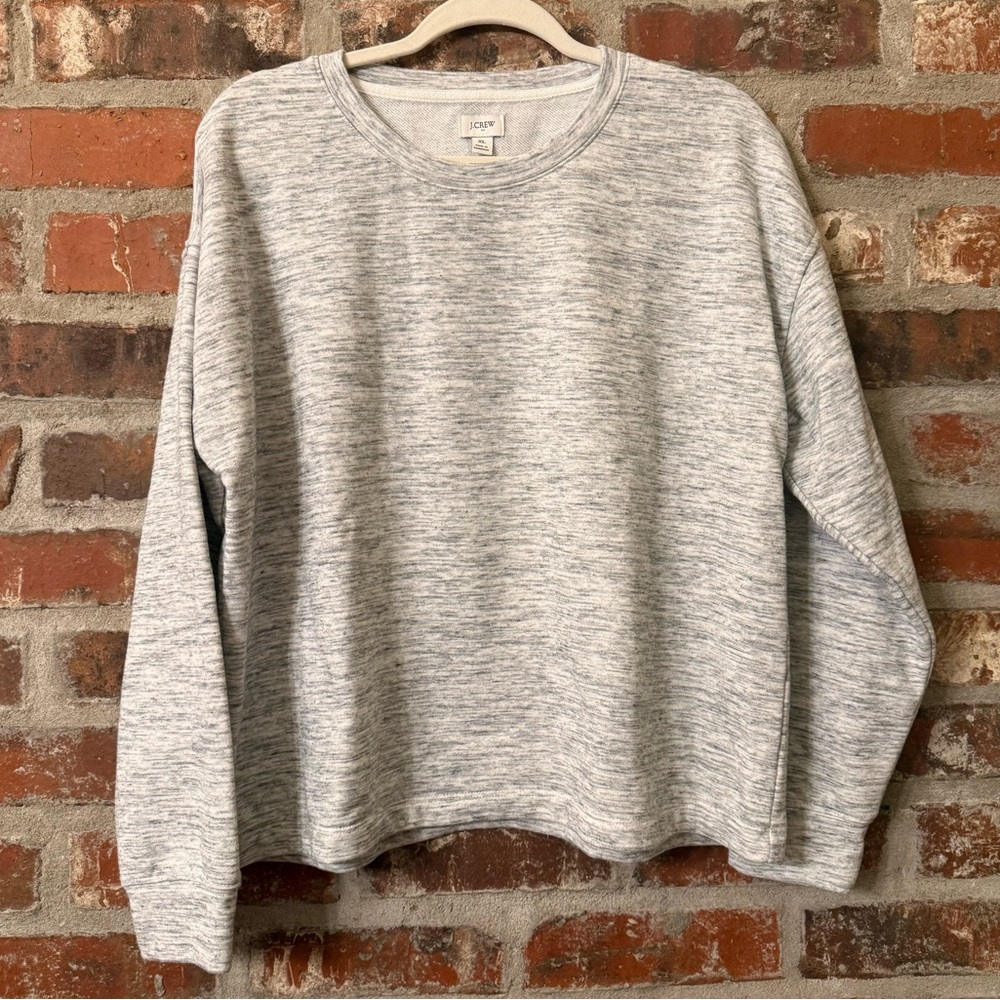 T15 - J. Crew Heather Gray Crewneck Sweater